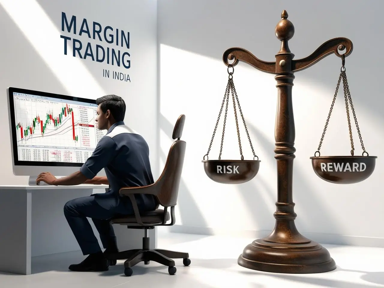 Risk and reward of margin trading in India.